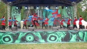 Ансамбль "Урал" (Челябинск) на Бажовском фестивале - танец "Ямщики"