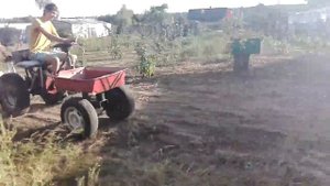 Мотоблок с двигателем УД-15 и адаптер 4х4