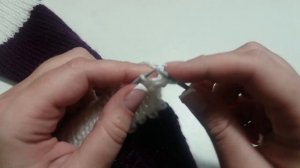 Самый лёгкий способ вязания тапочек.Вязание тапочек на двух спицах.