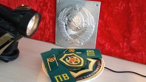 Пограничные погоны шеврон и петлицы.