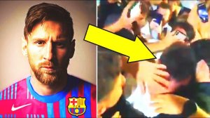 THAT'S WHAT HAPPENED TO MESSI IN MIAMI! Lionel was nearly crushed by a crowd of fans!