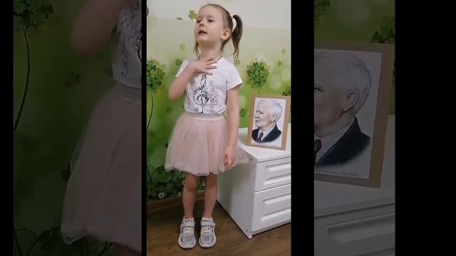 "Муха-Цокотуха" К.Чуковский. Маркова Вера 4 года