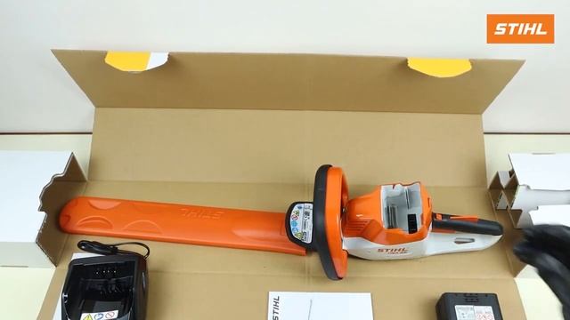 Video unboxing mesin pemangkas baterai STIHL HSA 56 смотреть онлайн