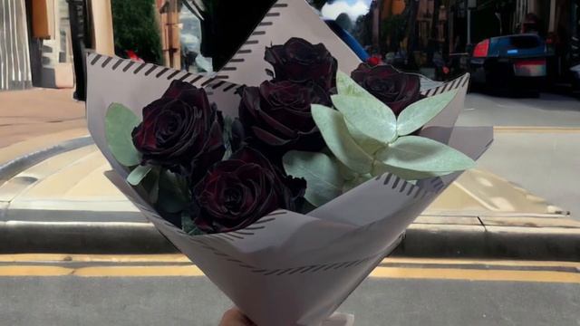 Букет черных роз. Заказ и доставка на сайте https:Rostov-buket.ru blackrose black