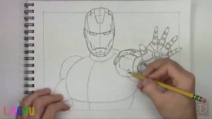 ●How to draw - Как нарисовать Железного Человека●