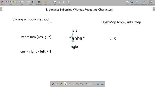 Longest substring without repeating characters | Leetcode Problem 3 | #3 | Interview Preparation