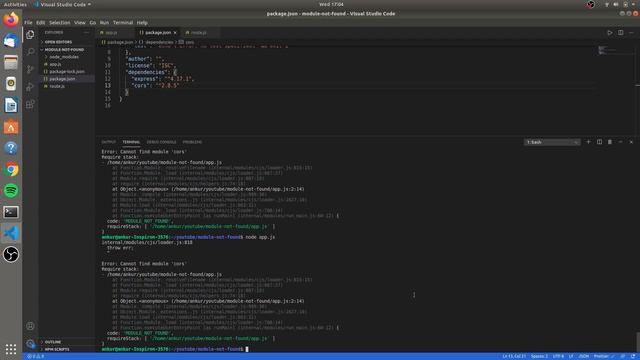 code: 'MODULE_NOT_FOUND' | Bug Report | NODE JS | Beginners смотреть онлайн