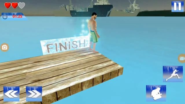 Legendary Water Park Stuntman:Wipeout Eliminator Game (iOS Gameplay And Google Play Store) смотреть онлайн