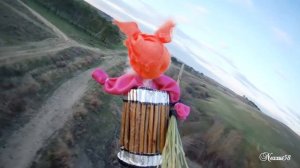 Я была навеселе , и летала на метле...