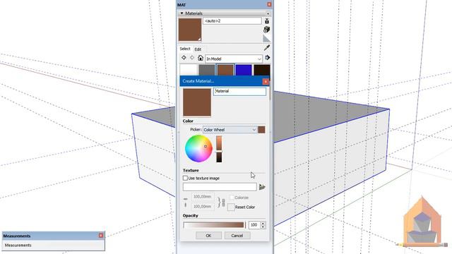 Как создать материал SketchUp самому? смотреть онлайн
