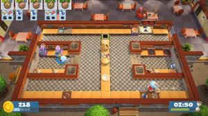 Overcooked 2 but we would never pass a health inspection...