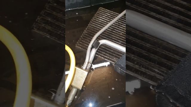 опрессовка испарителя кондиционера