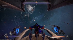 WarFrame Первый полет на Рейлджеке