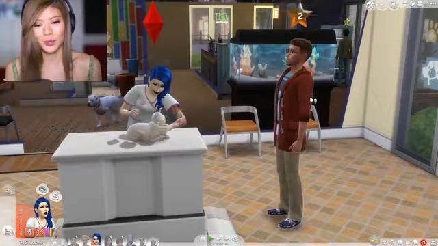 THE EMO VETERINARIAN ? - The Sims 4 Cats & Dogs смотреть онлайн