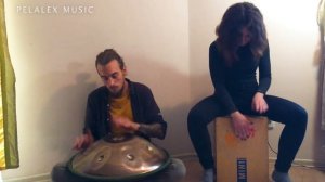 Музыка ХАНГА и КАХОНА, Music CAJON and HANDPAN, Игра на Ханге и Кахон Музыка