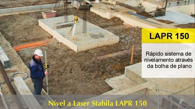 Nível Laser Stabila LAPR 150 - Nível Laser De Qualidade