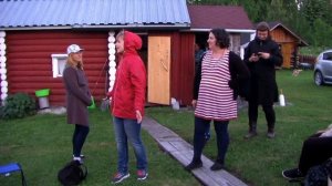 Соммело в Вокнаволоке на берегу Куйто у Матти 2.7.2017.