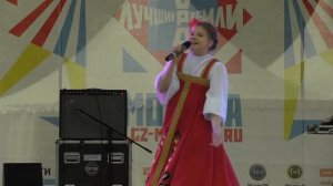 14   Налимова Александра — песня "Коромыслице". Даниловский. 08/06/2013