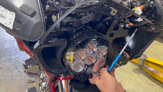 The Best Headlight Kit for Harley Davidson Road Glide from Cali Raised Moto with Baja Designs LP6's