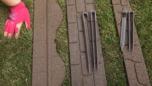 Бордюр садовый, ограждение садовое для клумб Multy Home by Orlix