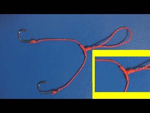 Как связать два поводка ,чтобы не слипались. Хитрый узел. смотреть онлайн