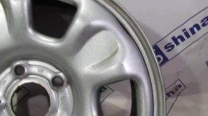 Диск бу Renault R16 J6.5 5x114.3 штампованный 4030022 - 0014885FAL1VID