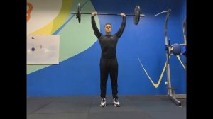 Жим стоя со штангой - техника выполнения