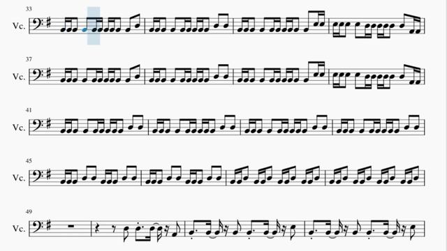 Cello Sheet Music: How to play Sandstorm by Darude смотреть онлайн
