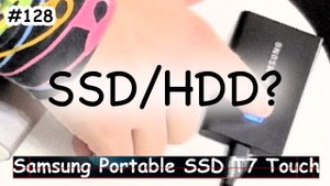 SSD или HDD? обзор, настройка Samsung T7 Touch и сравнение с Seagate, lacie