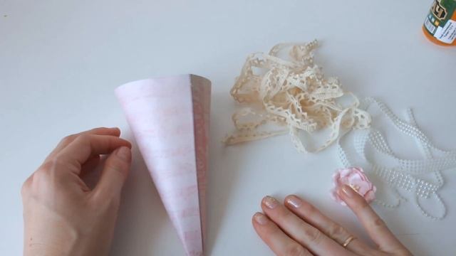 Свадебные кулечки для лепестков своими руками / Мастер-класс/ DIY Wedding