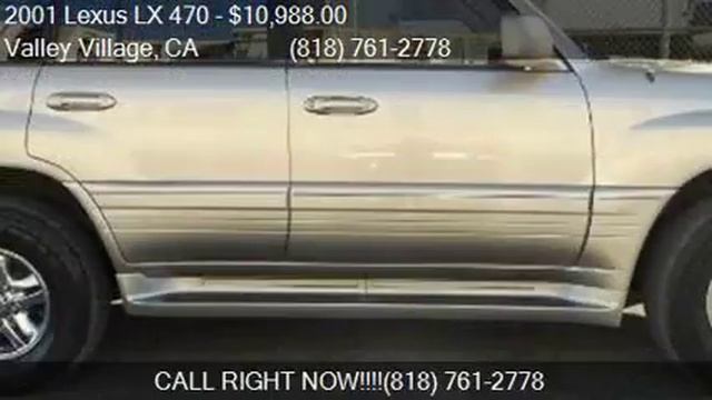 2001 Lexus LX 470 Base 4WD 4dr SUV for sale in Valley Villag