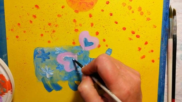 Как нарисовать слонёнка, который умел фантазировать. смотреть онлайн