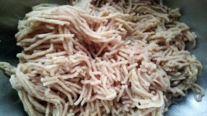 Кеббе со свинины и булгура