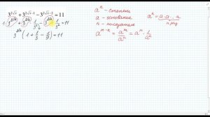 Решение показательного уравнения методом разложения на множители (пример 3)