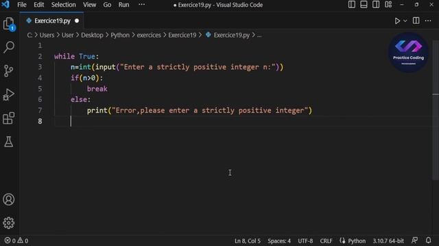 Practice Python : Basic Exercises for Beginners # 019 - Math Sequence 2