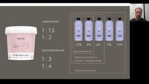 Осветляющий порошок 9+ OLLIN Performance