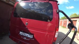 Обзор и установка крепления запасного колеса Баргузин Соболь