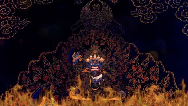 ☸Secret Inner Offering Prayer of Mahakala གསང་སྔགས་ནང་གཏོར་བཞུགས།|Mahakala Prayer|महाकाला (Tibetan)