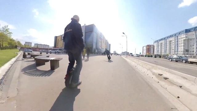 Большая прогулка на моноколесах.  Часть 2