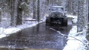 Снегоболотоход на шинах низкого давления