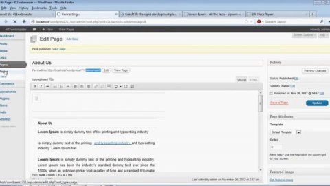 BestWebsitesDesigner.com video explaining how to add new pages to wordpress