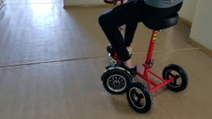 Тележка для гироскутера - ховеркарт вертикальный (Hovercart)