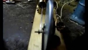 Самодельный ДВС Ленуара. Запуск1