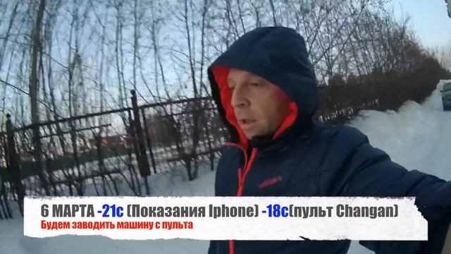 ТЕСТ-ДРАЙВ CHANGAN CS35 СпецВыпуск ЗАПУСК ДВИГАТЕЛЯ В -21 с смотреть онлайн