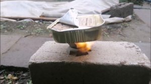 Готовим кашу рисовую с говядиной из сухпайка Армии России ??