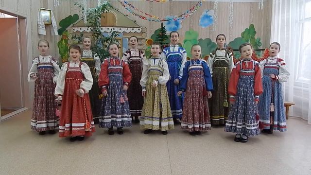 Фольклорный ансамбль "Ярило" (группа №3) - "Колядки" смотреть онлайн