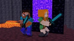 The minecraft life of Steve and Alex | HELLRAISER | Minecraft animation