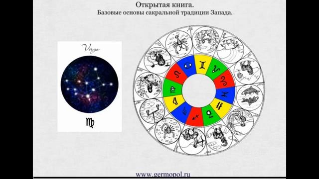 "Открытая книга " 4 - Зодиак