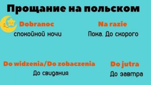 Приветствия, обращения, прощания на польском языке  #польскийязык #польский #польськамова