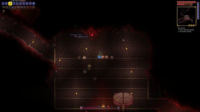 Terraria 1.4.1.2 Expert: Part 8 - Brain of Cthulhu Boss Fight смотреть онлайн